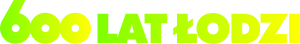 logo 600 lecia Łodzi
