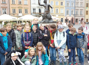 Wycieczka klas 4a i 5a do Warszawy