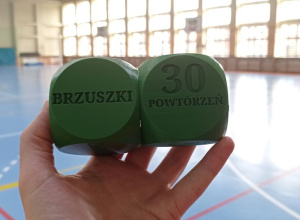 Kostki do ćwiczeń w ramach programu "Laboratoria przyszłości"