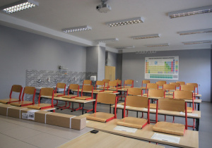 Zdjęcie pracowni chemicznej.