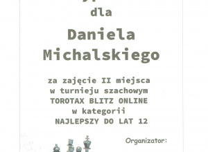 Sukcesy szachowe Daniela Michalskiego